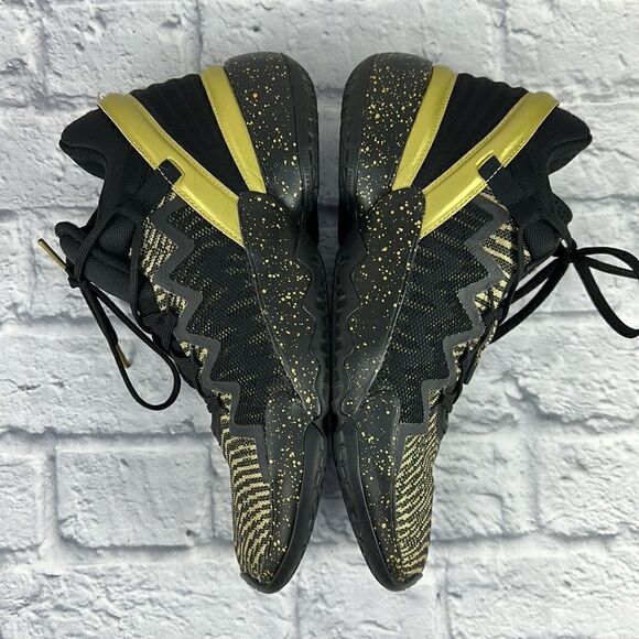 adidas DONOVAN MITCHELL D.O.N. ISSUE #2 FZ3881 Core Black Gold Men’s Size 10.5 main image 10